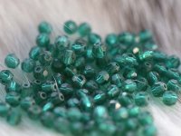  Swarovski kristaller rundslipade 3mm grön 