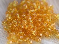  Swarovski kristaller rundslipade 3mm gul 