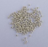  Silverpärlor 2,5 mm 500st 