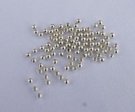  Silverpärlor 4 mm 100st 