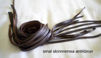  Leather Strip Antique Brown, 3 mm 