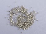 Silver Beads 2 mm 100pcs