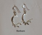 Reindeer Antler Earrings