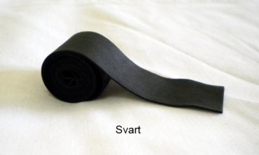 Skinnremsa Svart, 15 mm