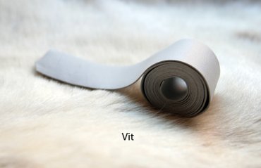 Skinnremsa vit, 5mm