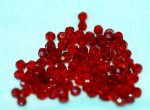 Swarovski kristaller rundslipade 3mm röd